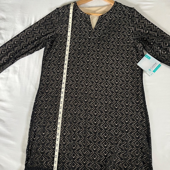 Coolibar Black Tunic Dress Women's Large - Picture 12 of 12
